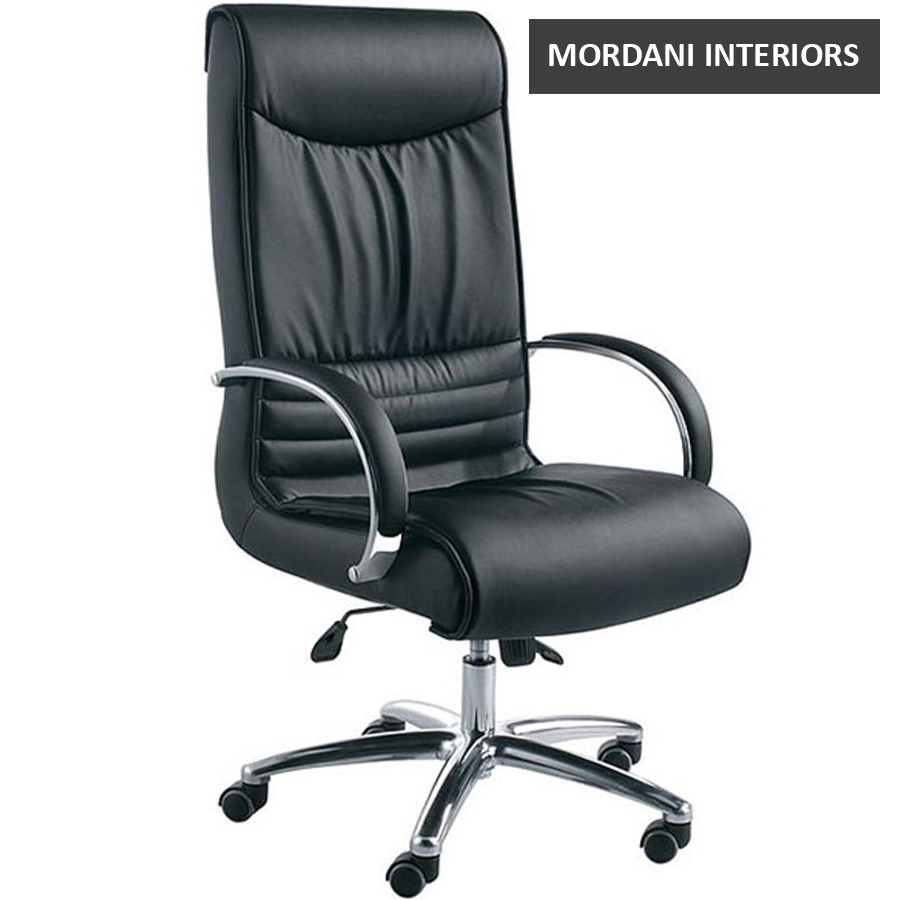 Olivia Leather High Back Chair